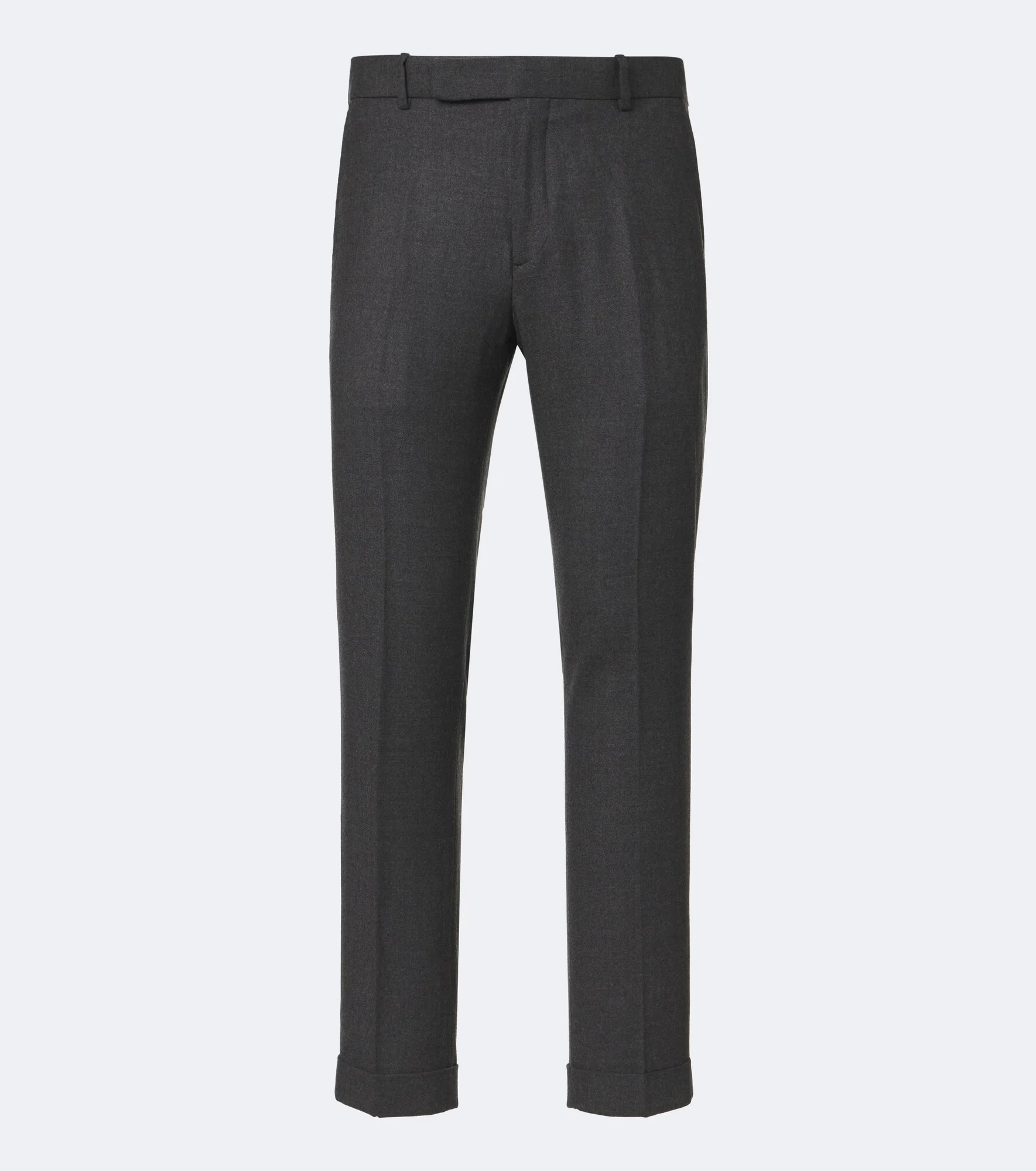 Wool-blend straight pants - 1