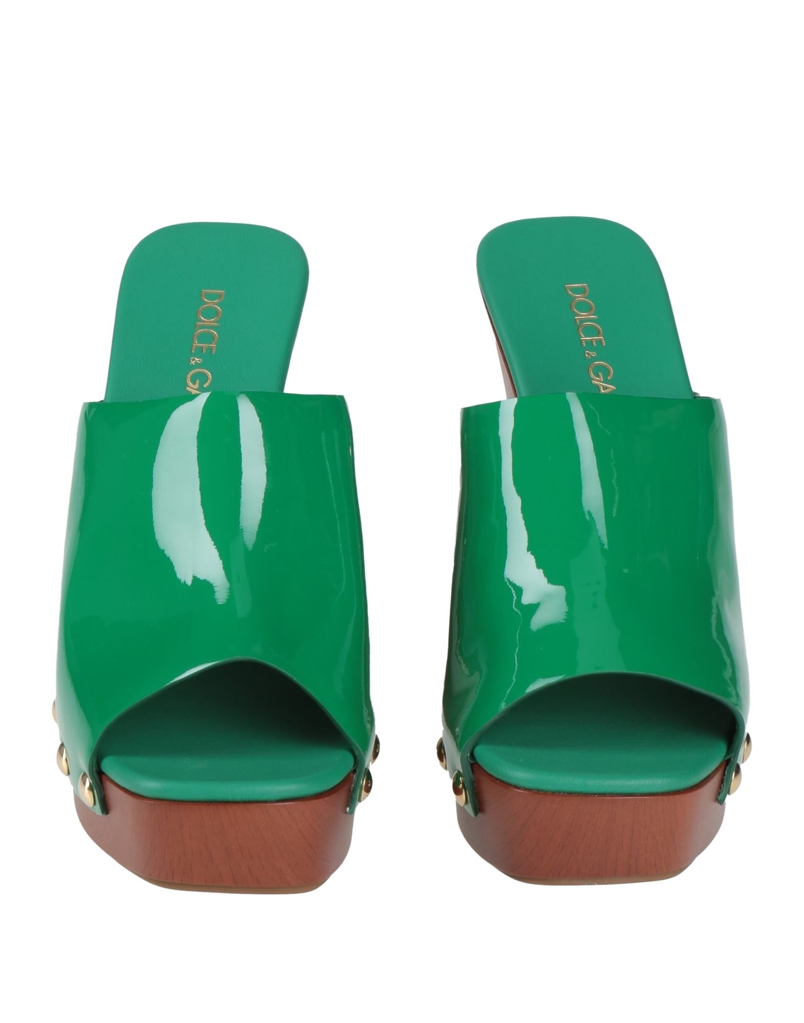 Emerald green Women's Mules And Clogs - 4