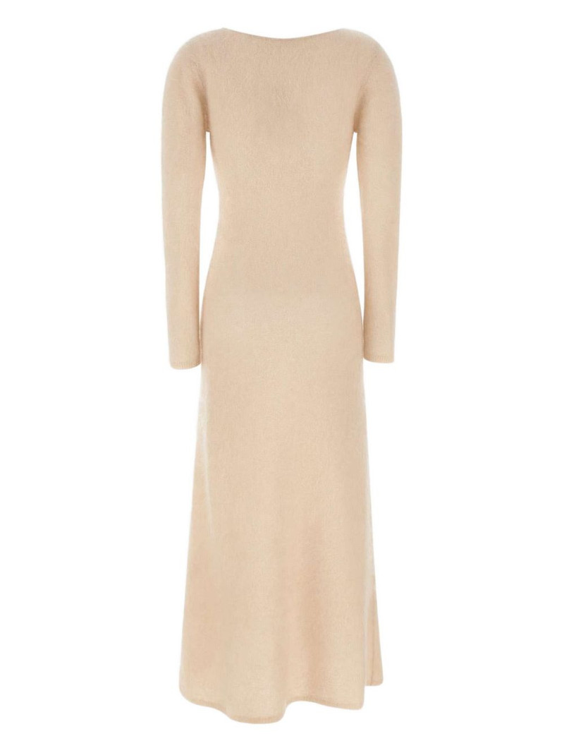 The Garment Roma long-sleeve boat-neck maxi dress outlook