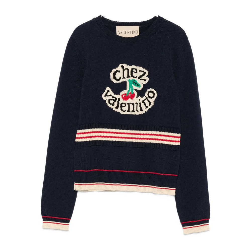 Valentino Blue Knitwear - Jumpers Women - 1