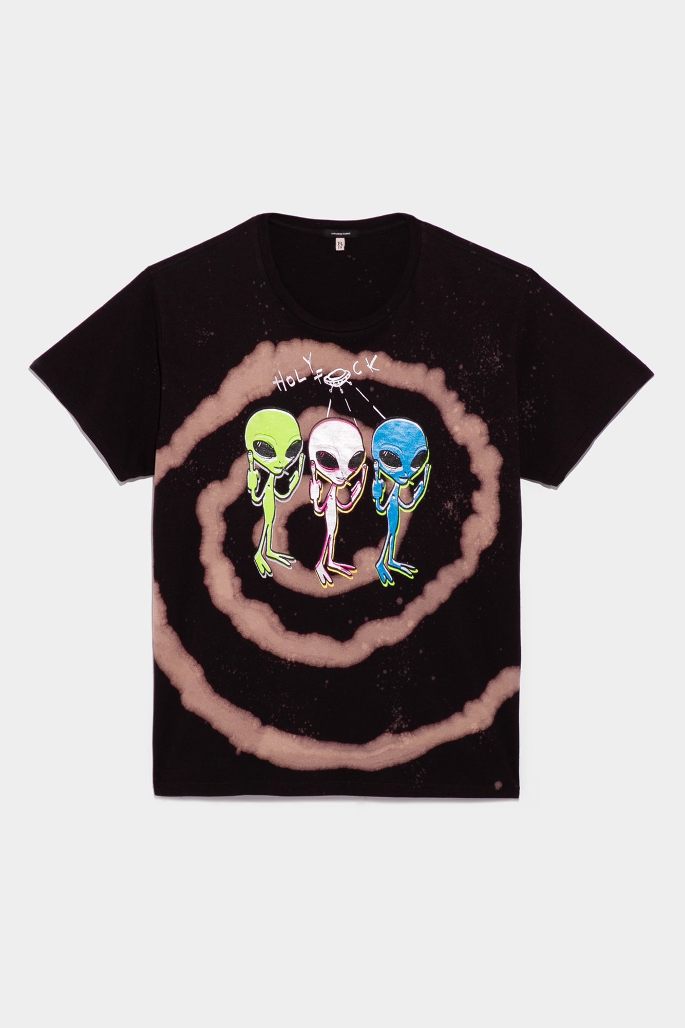 Holy F*ck Boy T - Black Swirl | R13 Denim Official Site - 4