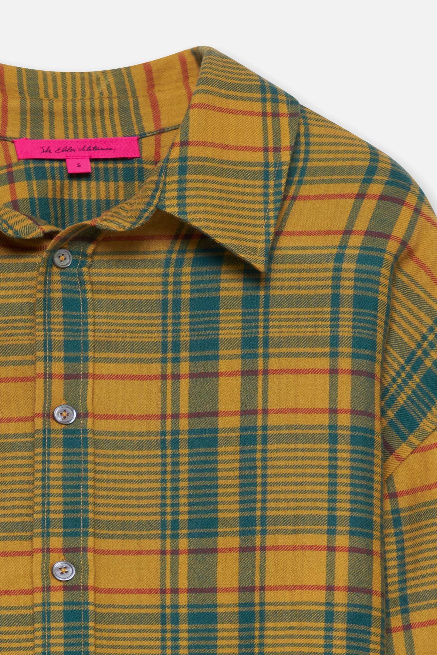 WOMEN'S PLAID BIG SHIRT - 5