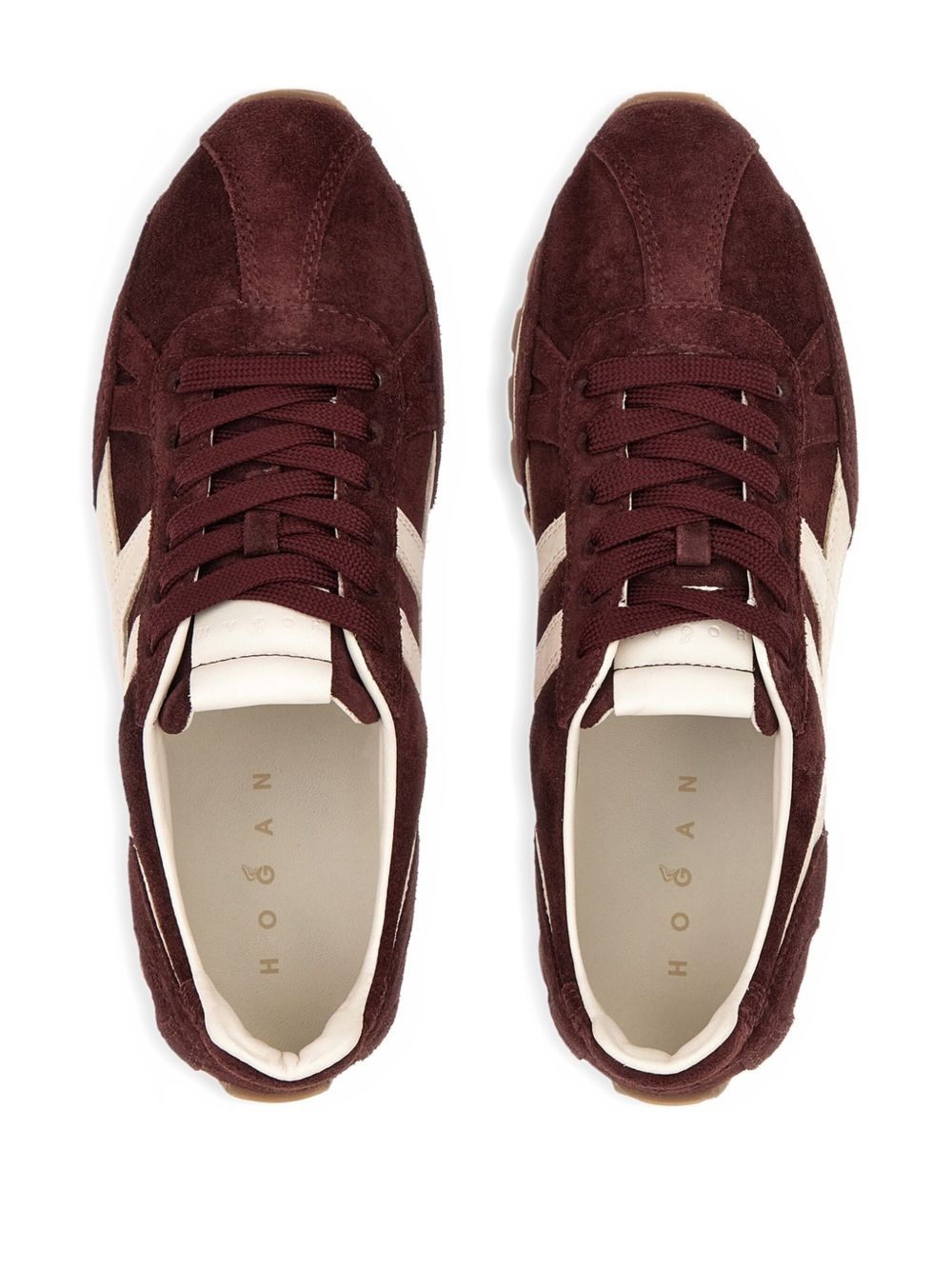 suede-leather sneakers - 3
