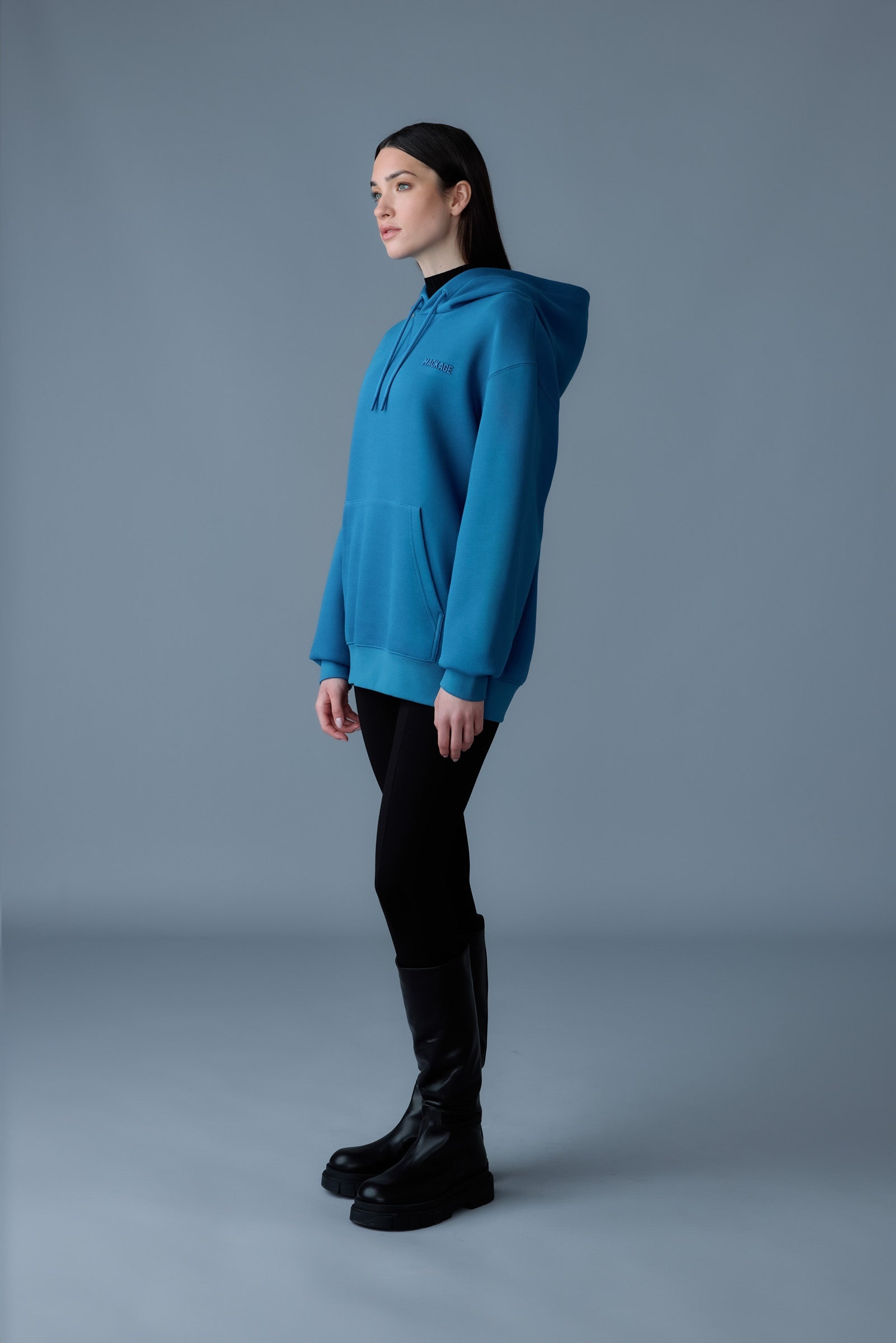 KRYSTIAN Double-face Jersey hoodie - 3