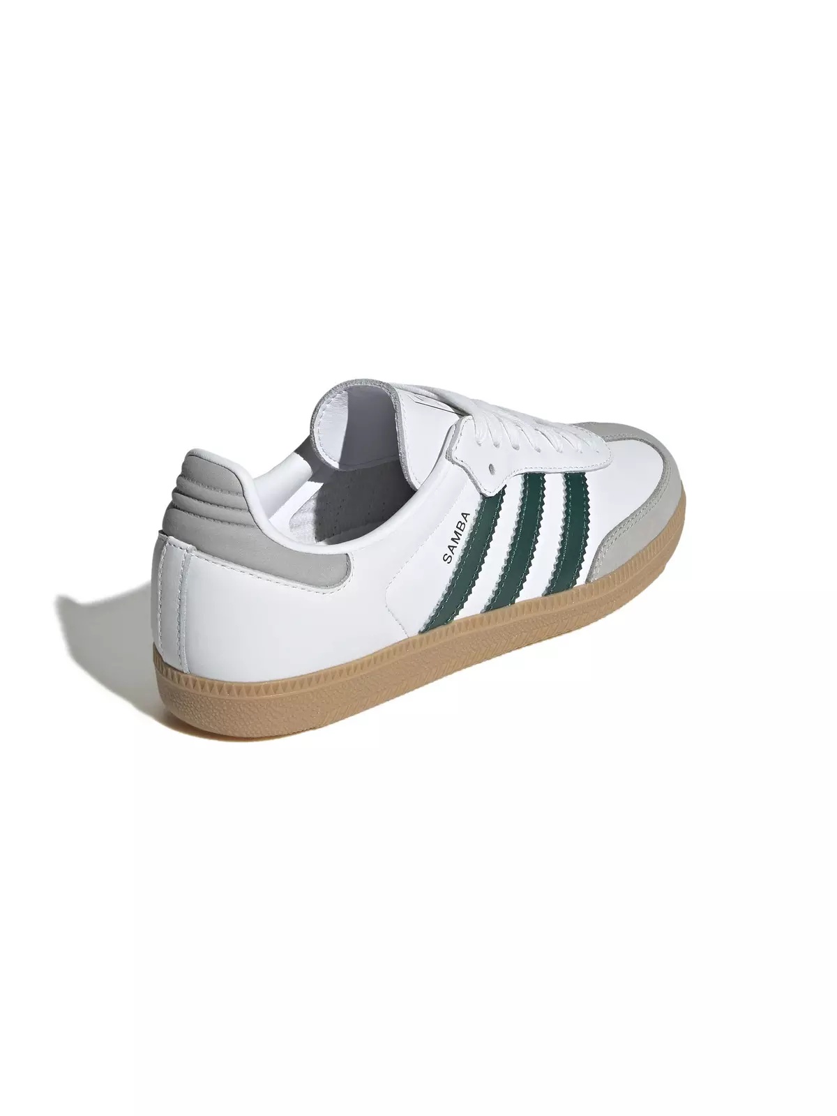 Originals Samba OG "Ftwr White/Collegiate Green/Grey Two" Women's Shoe - 4