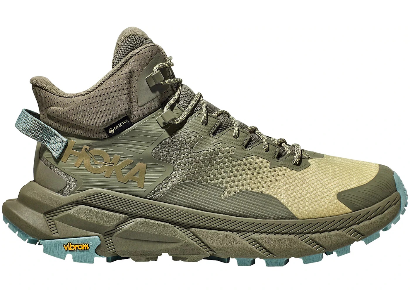 Hoka One One Trail Code Gore-Tex Olive Haze Celery Root - 1