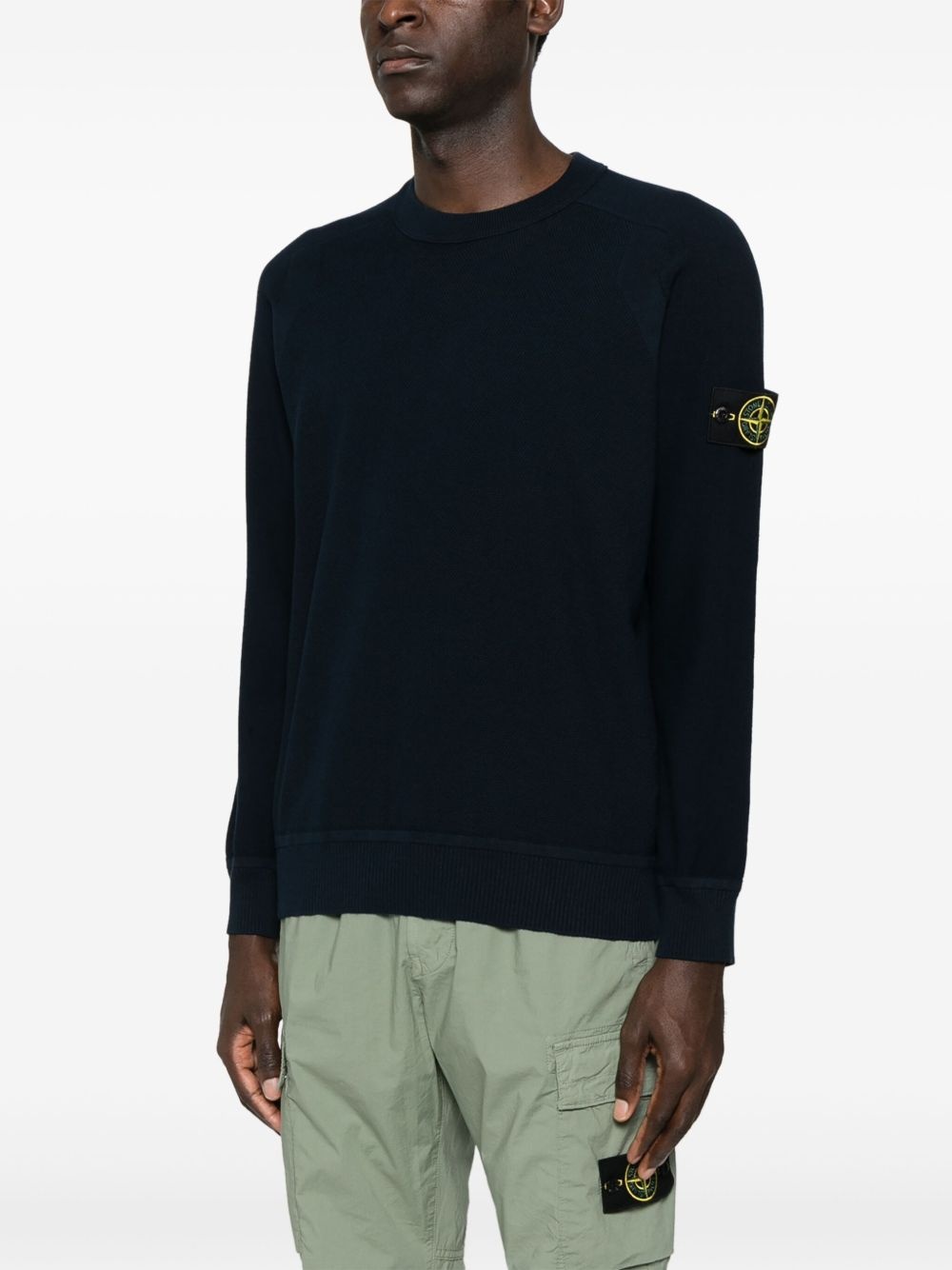 piqué-weave sweatshirt - 3