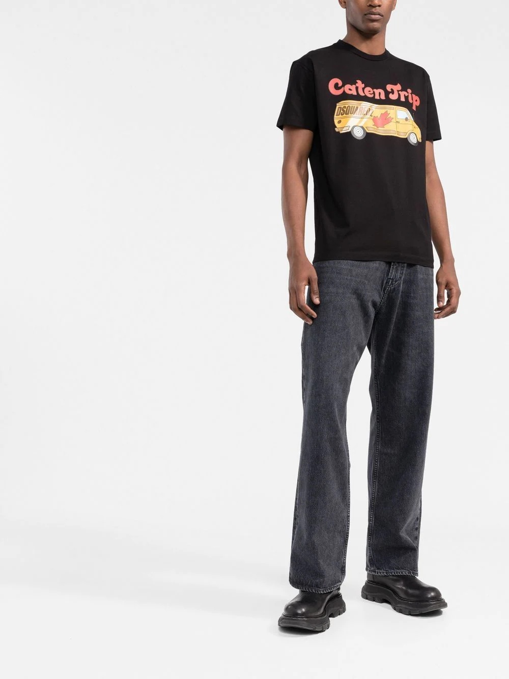 graphic-print cotton T-shirt - 2