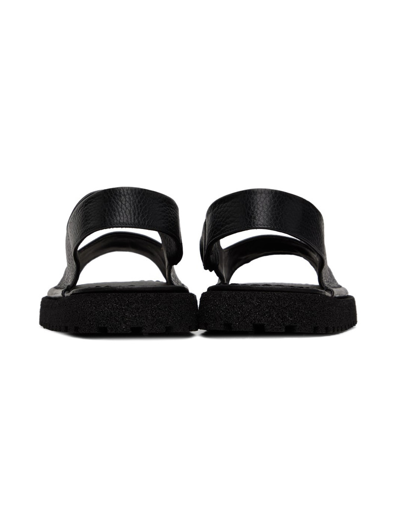Black Gomme Sanpomice Sandals 2