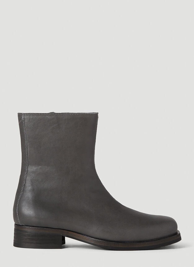 Our Legacy Camion Boots in Grey | lncc | REVERSIBLE