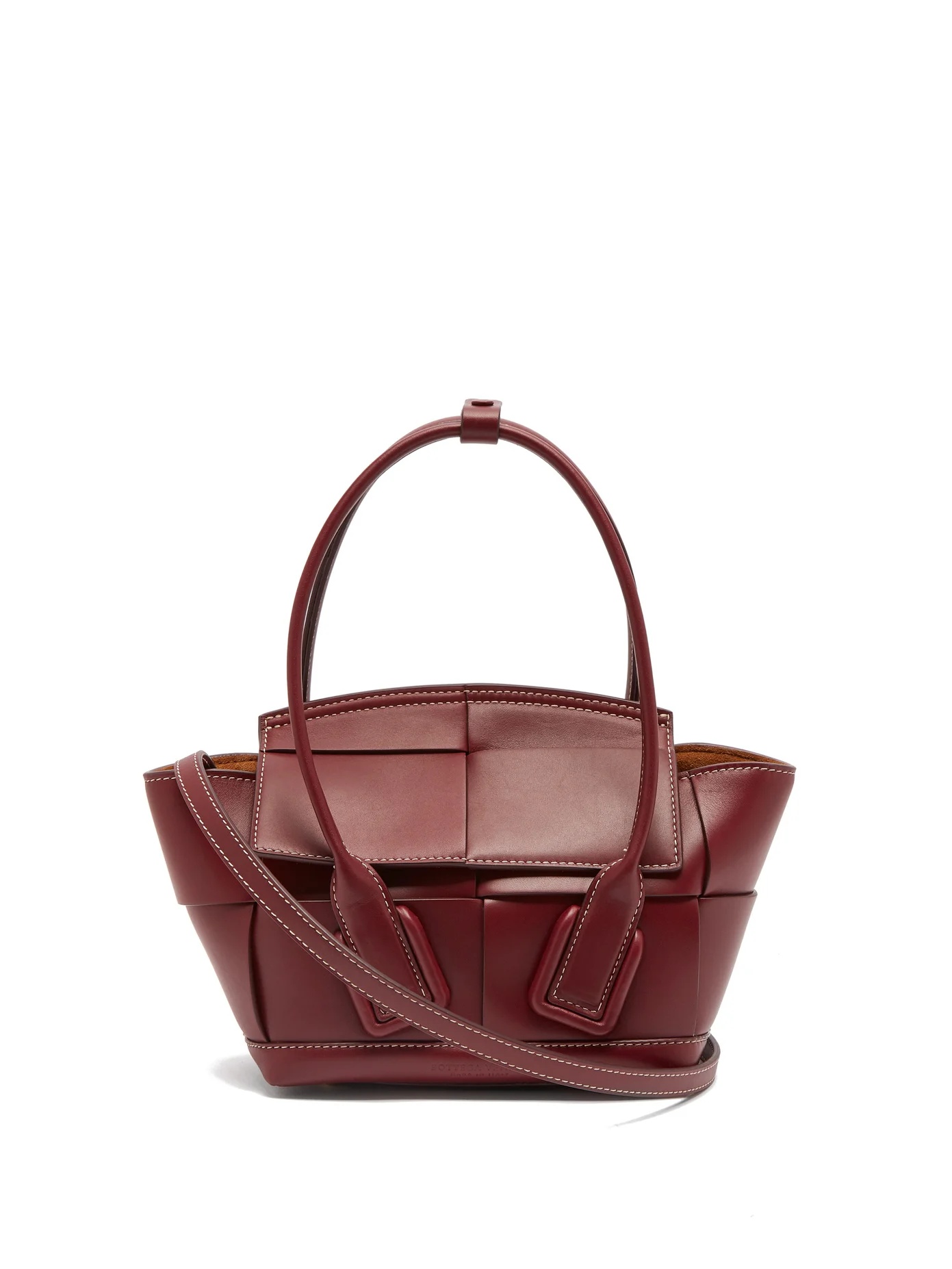 Arco 29 Intrecciato leather handbag - 1