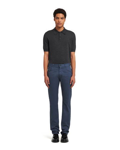 Prada Stretch drill trousers outlook