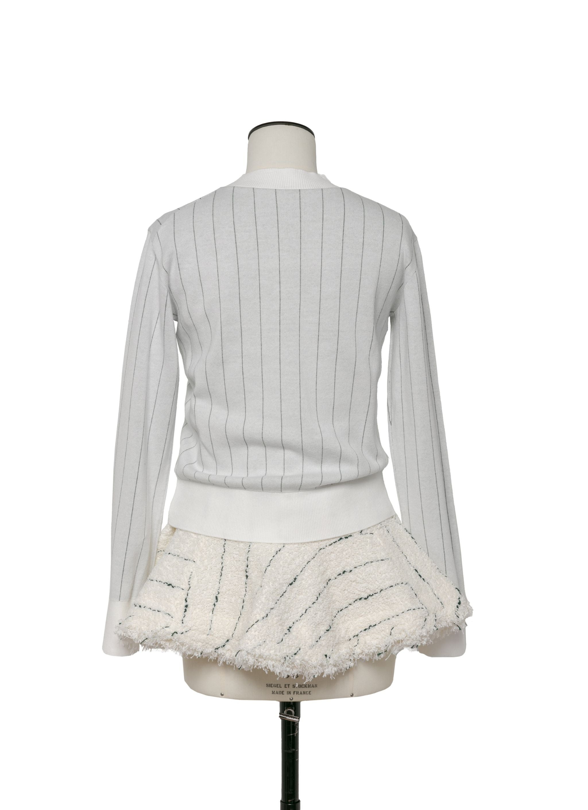 Tweed x Knit Pullover - 3