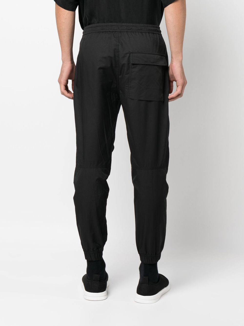 off-centre drawstring track pants - 4