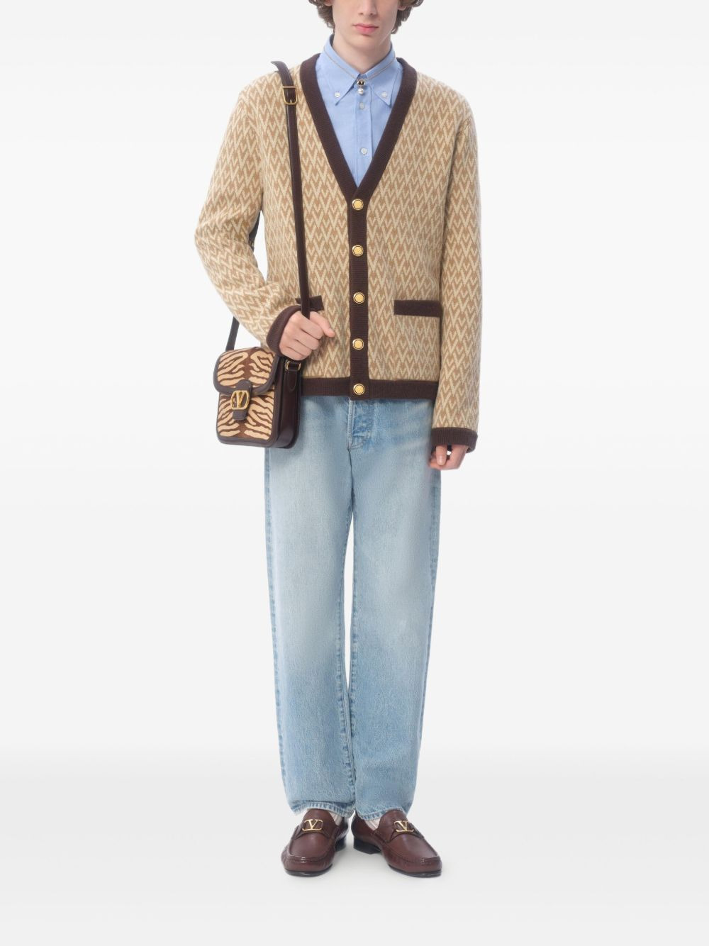 virgin wool cardigan - 2