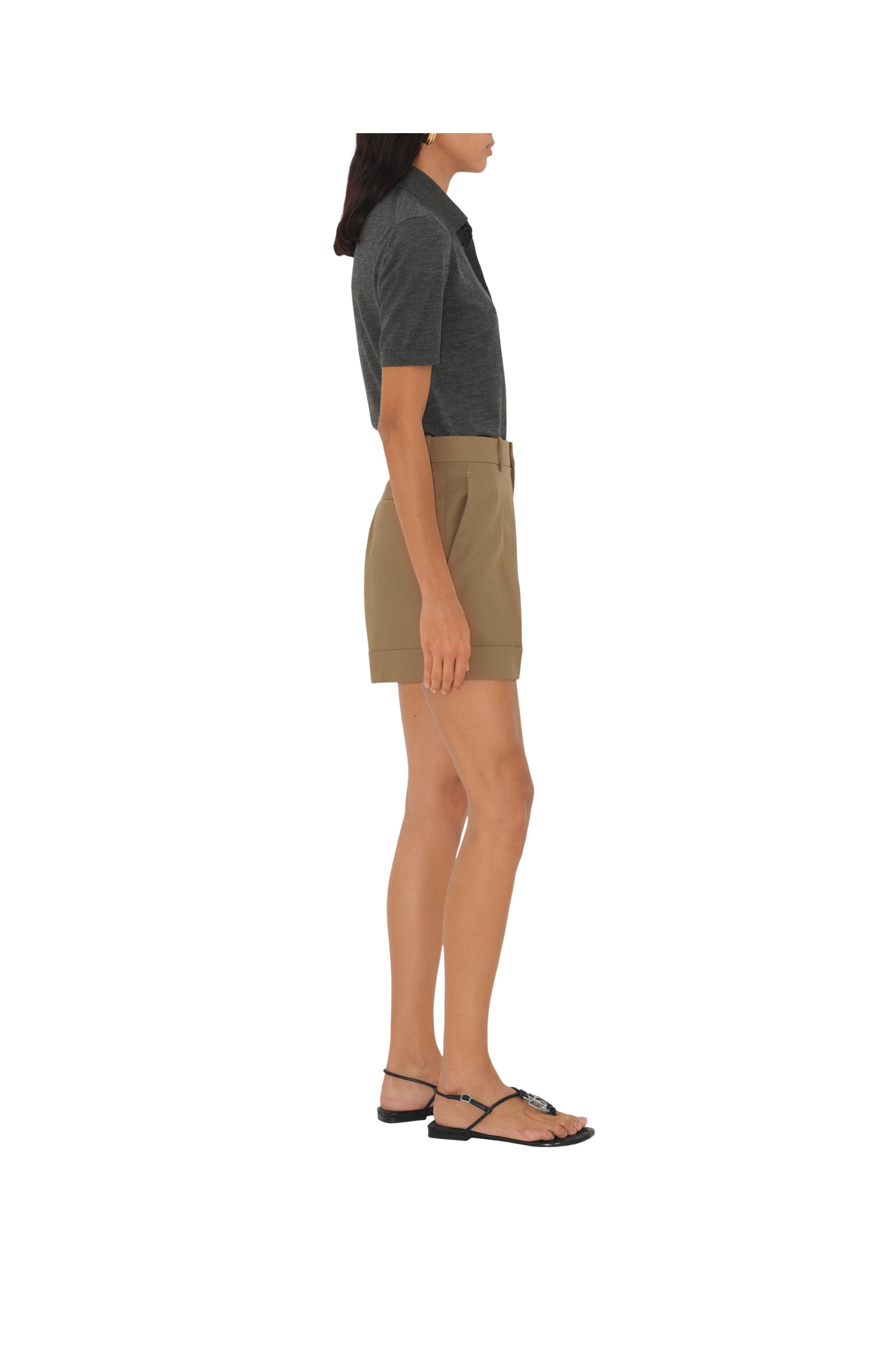 burberry Wool Tailored Shorts in Puddle at Nordstrom - 3