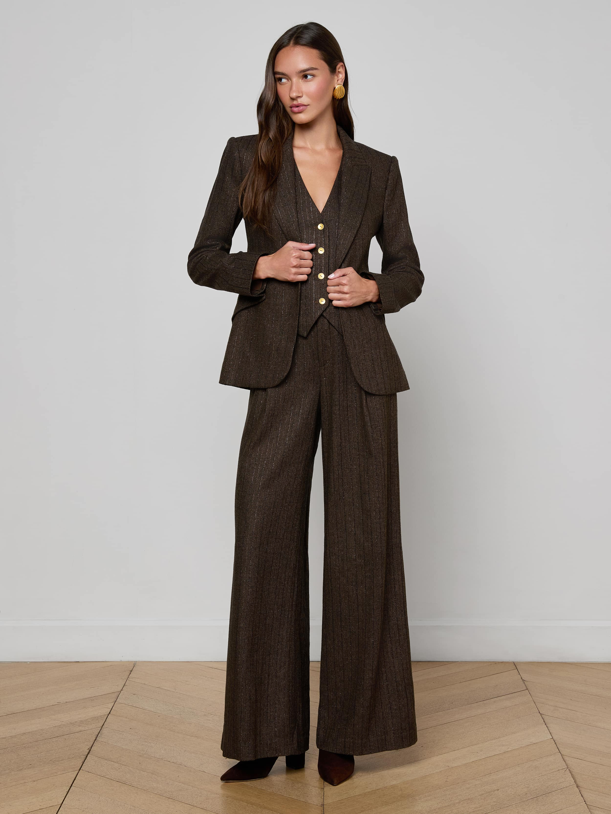 Chamberlain Pinstriped Blazer - 4