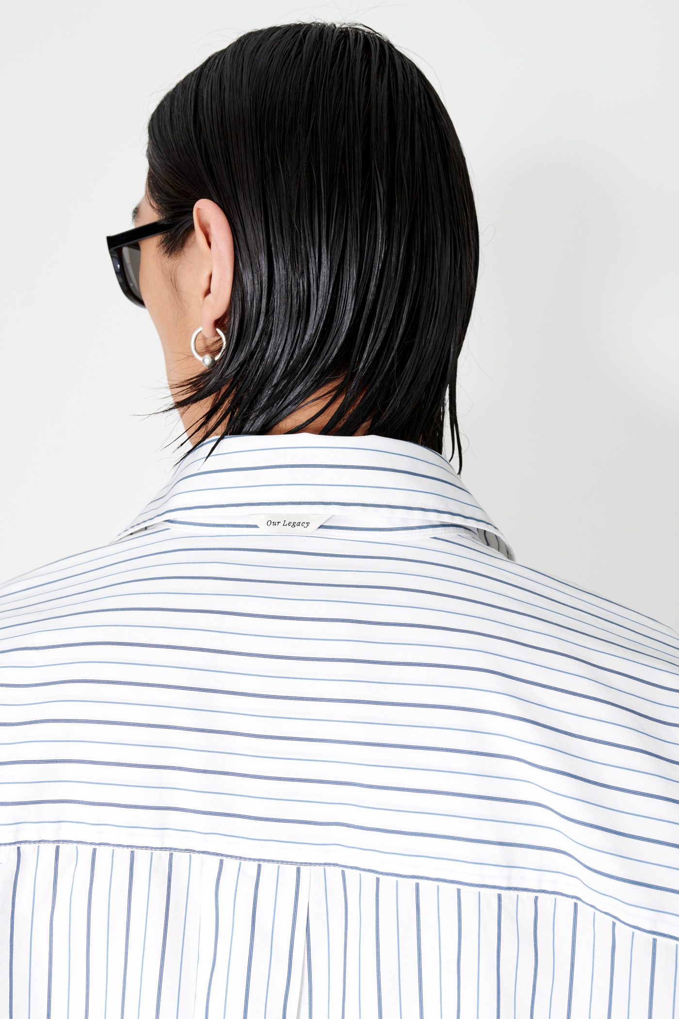Popover Shirt Olympic White Stripe - 6