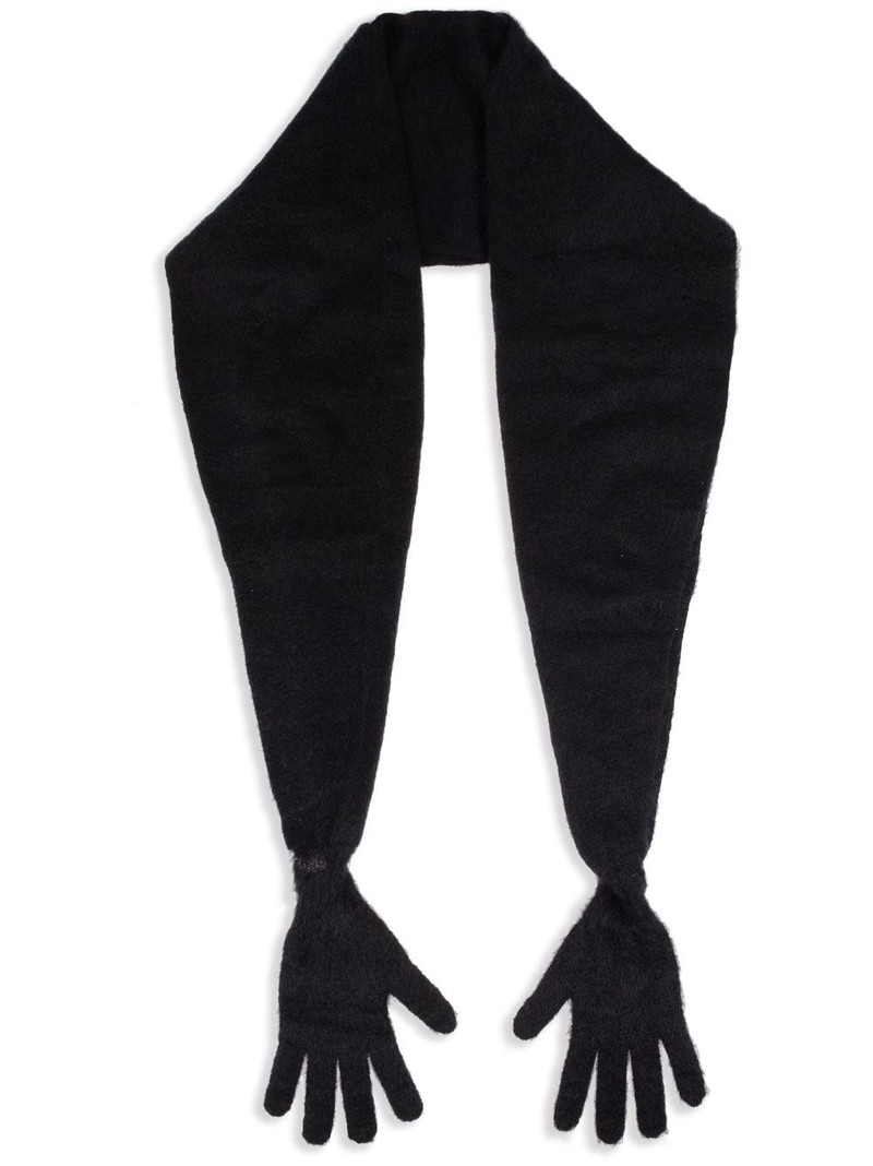 knited gloved scarf 1