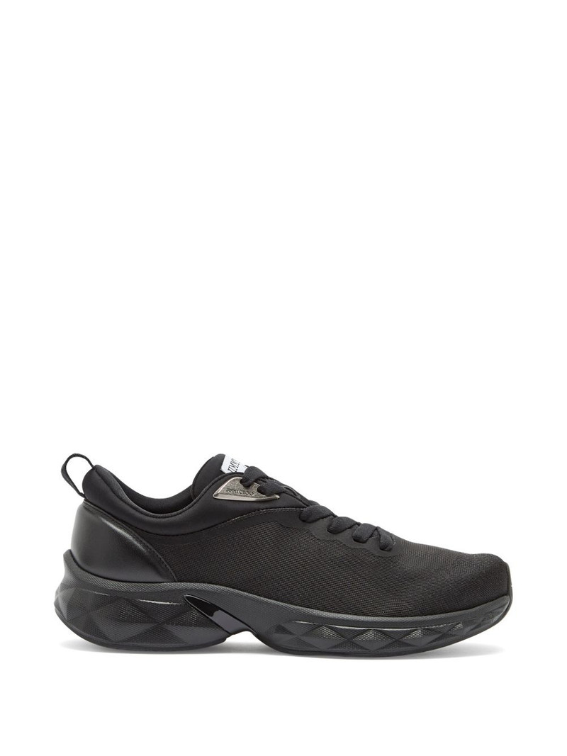 JIMMY CHOO Diamond Run M lace-up sneakers outlook