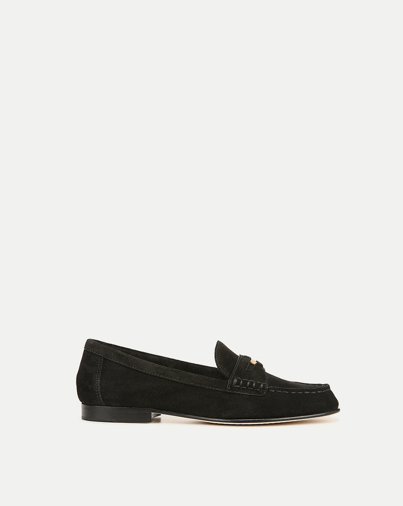 PENNY SUEDE LOAFER 1