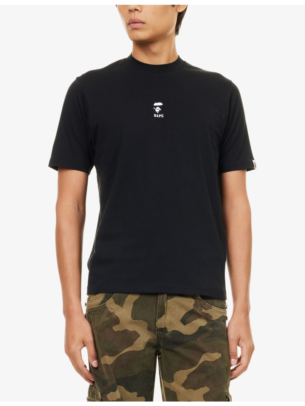Ape Face Brand-Print Cotton-Jersey T-Shirt - 3