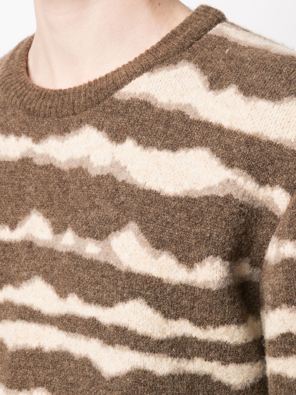 abstract stripe jumper - 5