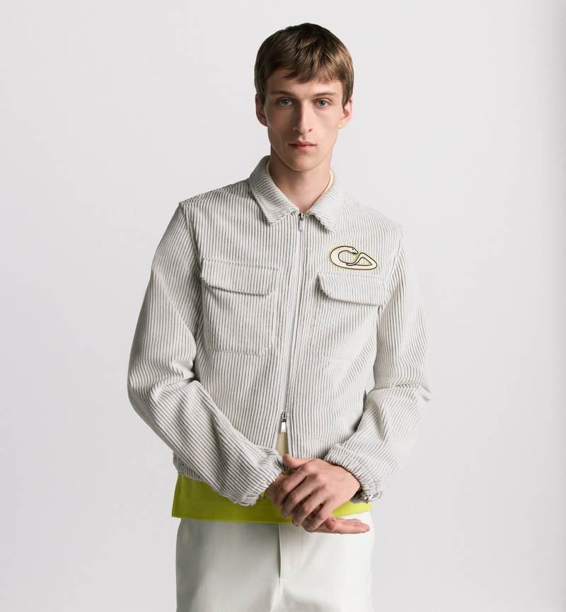 DIOR AND KAWS Zipped Blouson Jacket 2