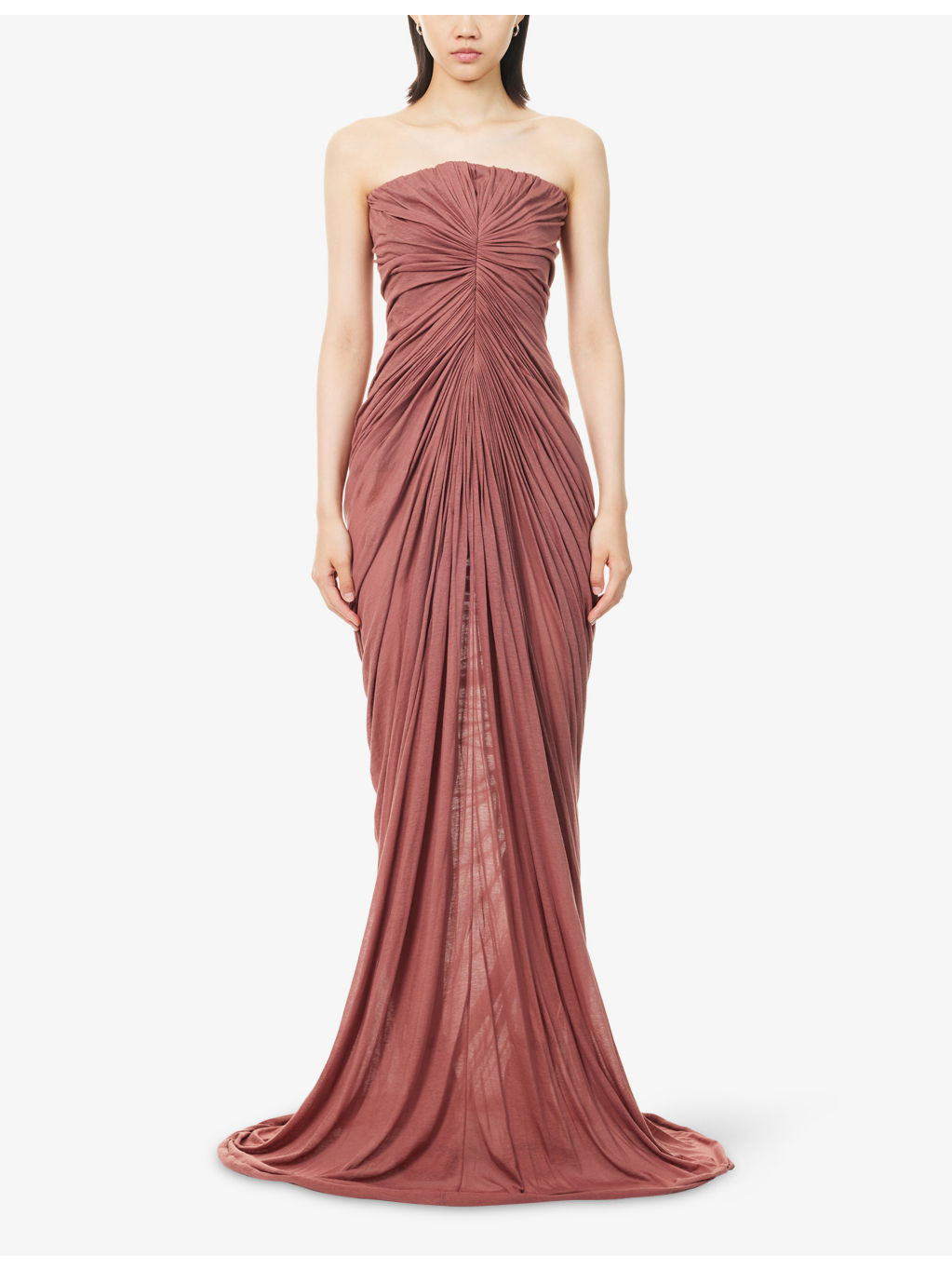 Radiance Bustier Cotton-Jersey Gown - 2