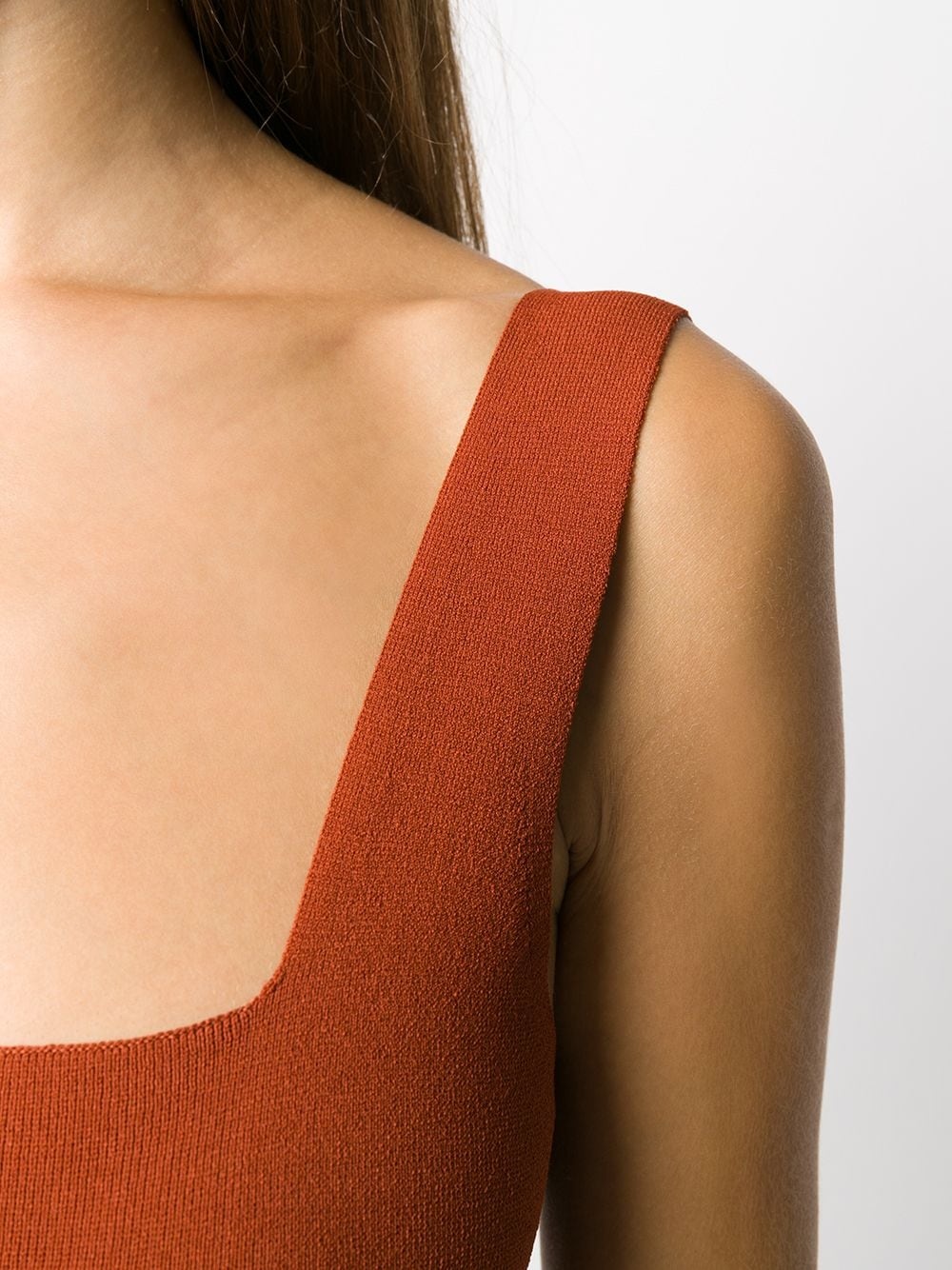 square-neck top - 5