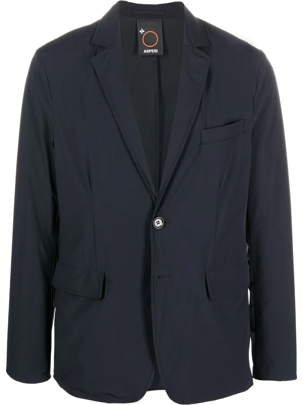 single-breasted tailored blazer - 1