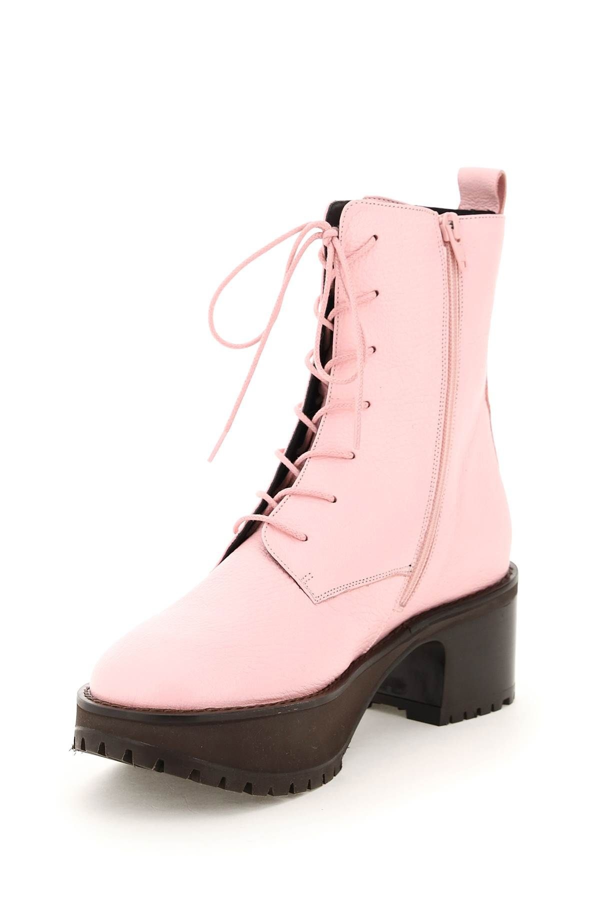 COBAIN LACE-UP ANKLE BOOTS - 4