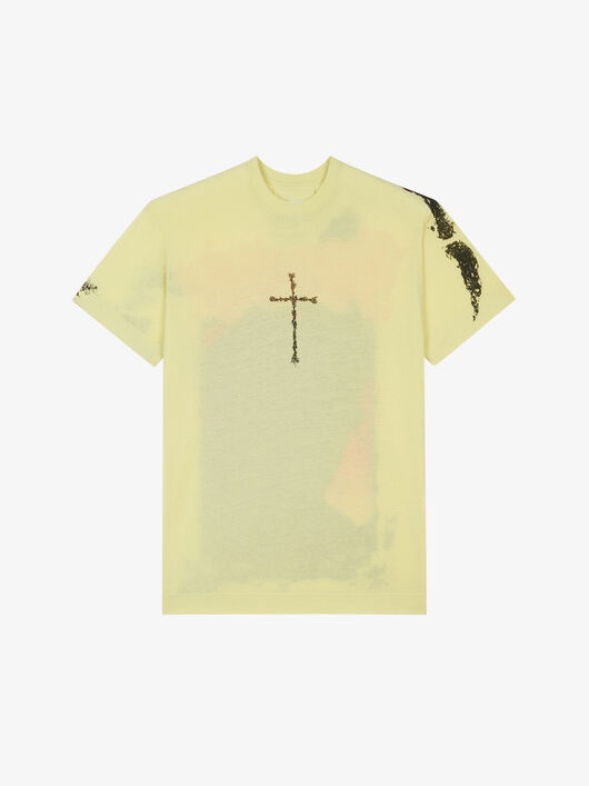 GIVENCHY PRINTED OVERSIZED T-SHIRT - 4