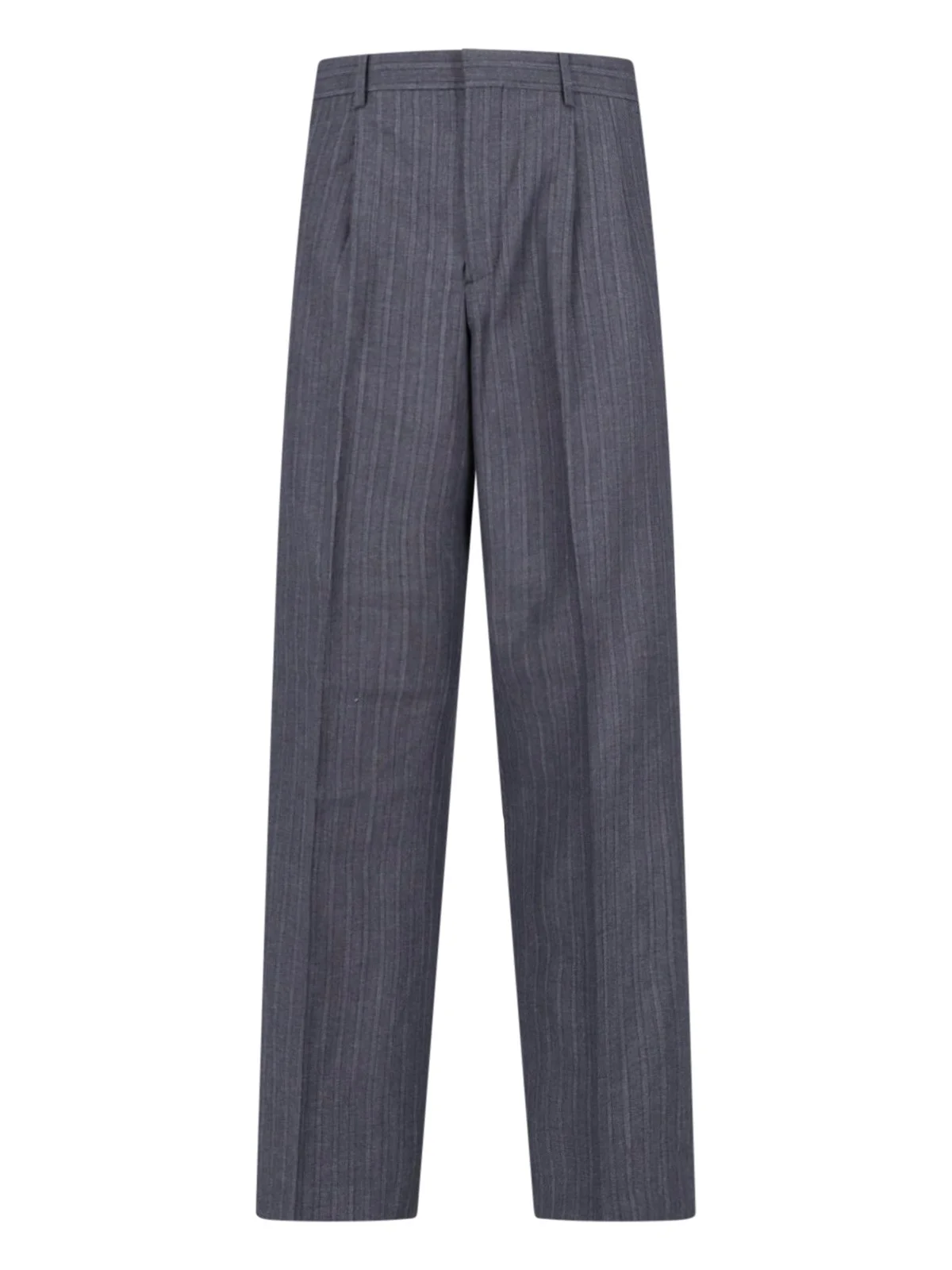 WOOL BLEND TROUSERS - 1