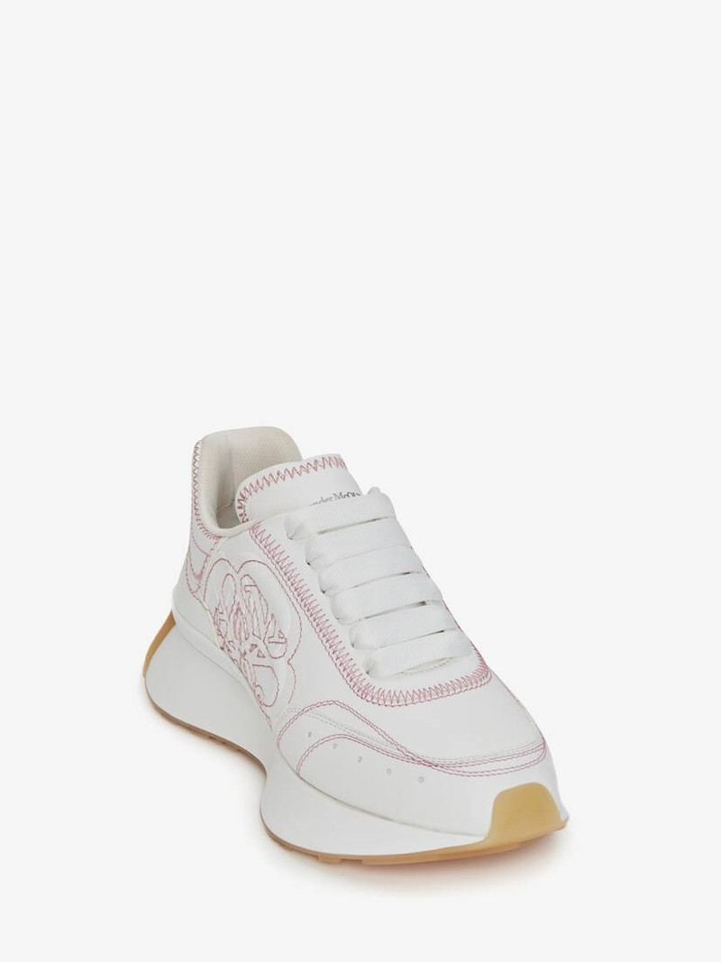 Alexander McQueen Women's Sprint Runner in White outlook