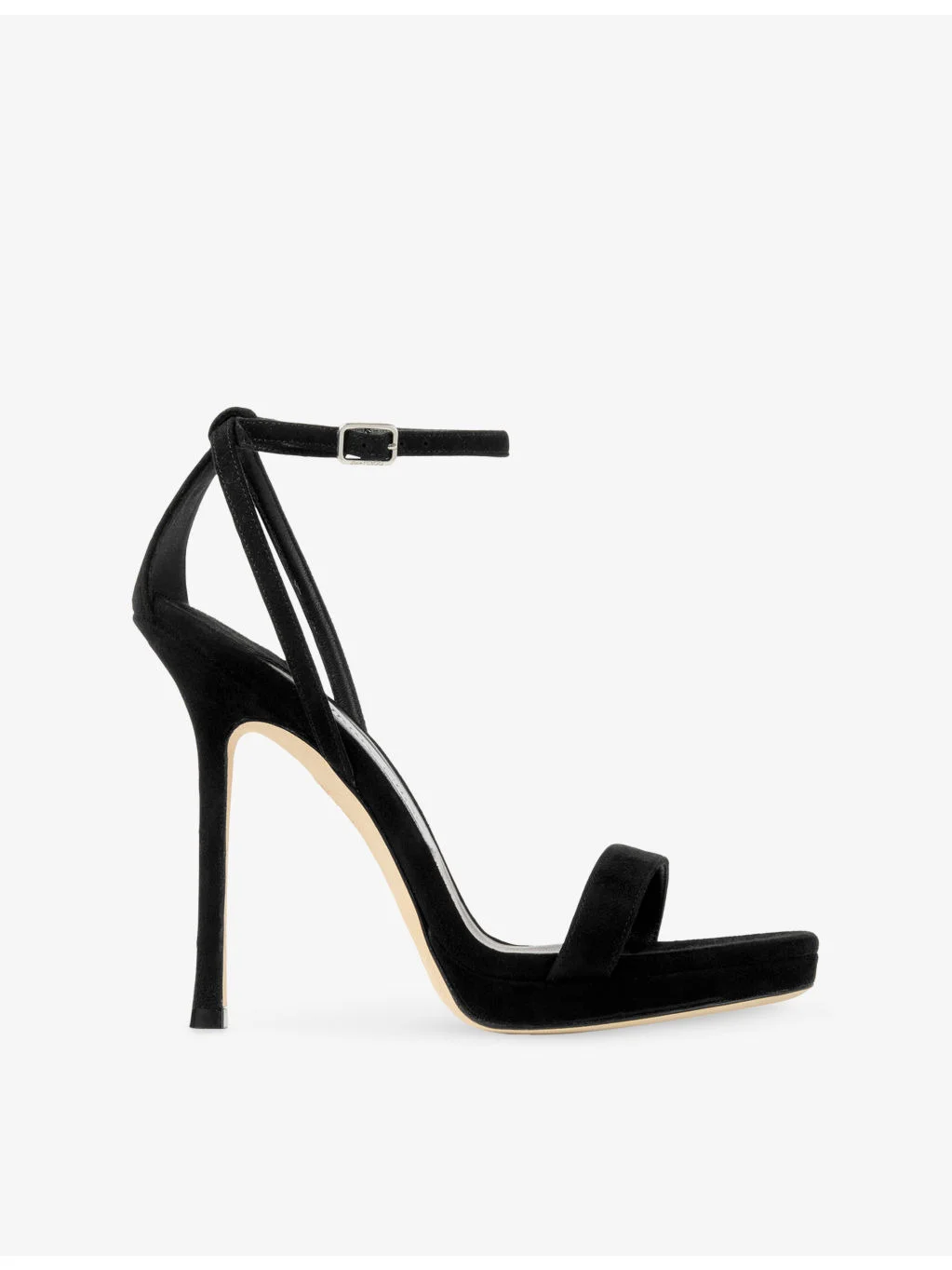 Moza PF 120 Suede Heeled Sandals - 1