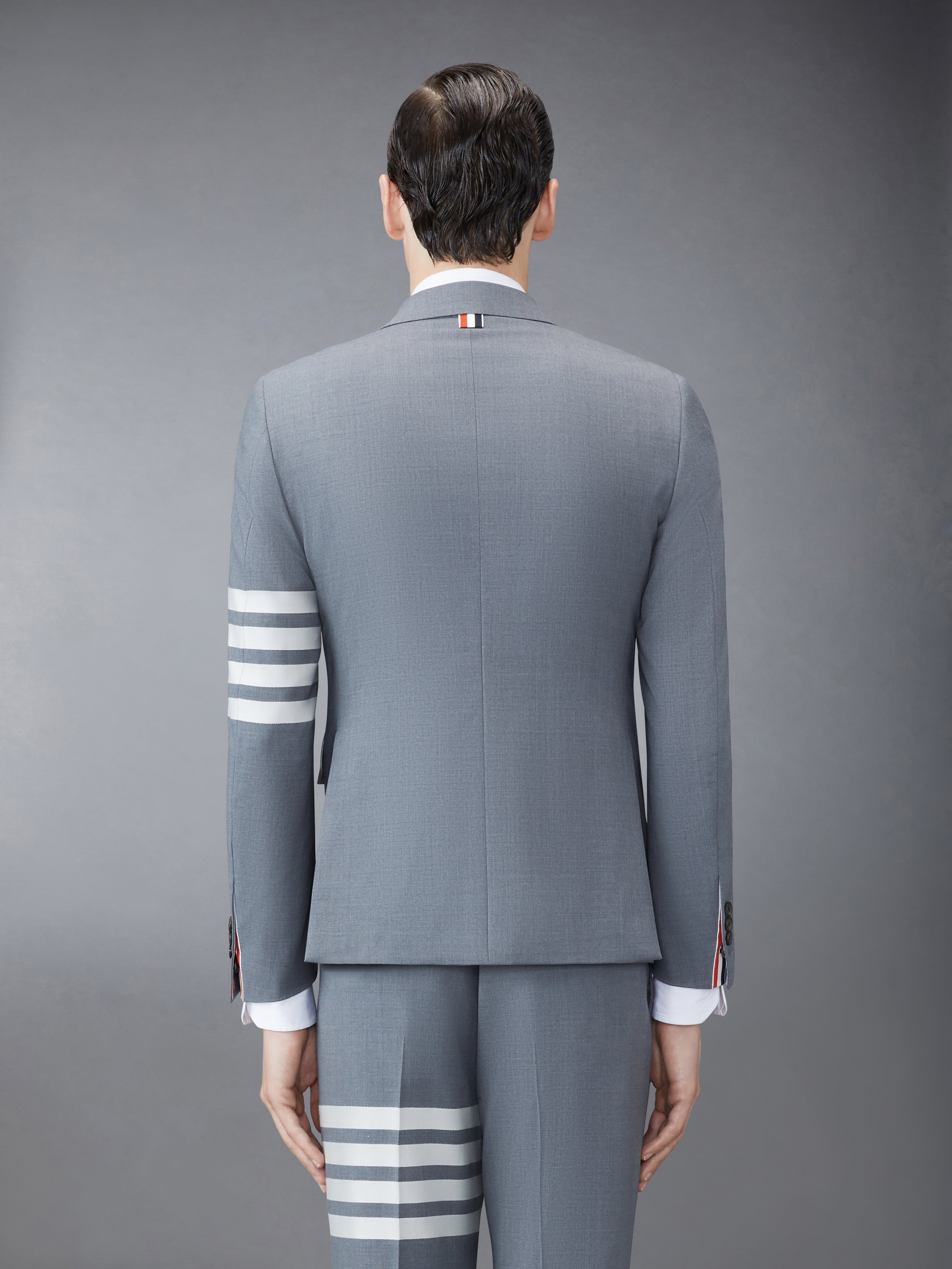 Plain Weave 4-Bar Classic Sport Coat - 2