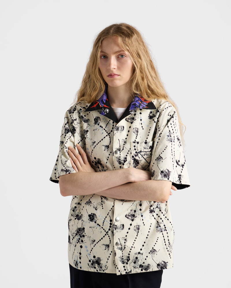 Timecapsule printed cotton shirt 5