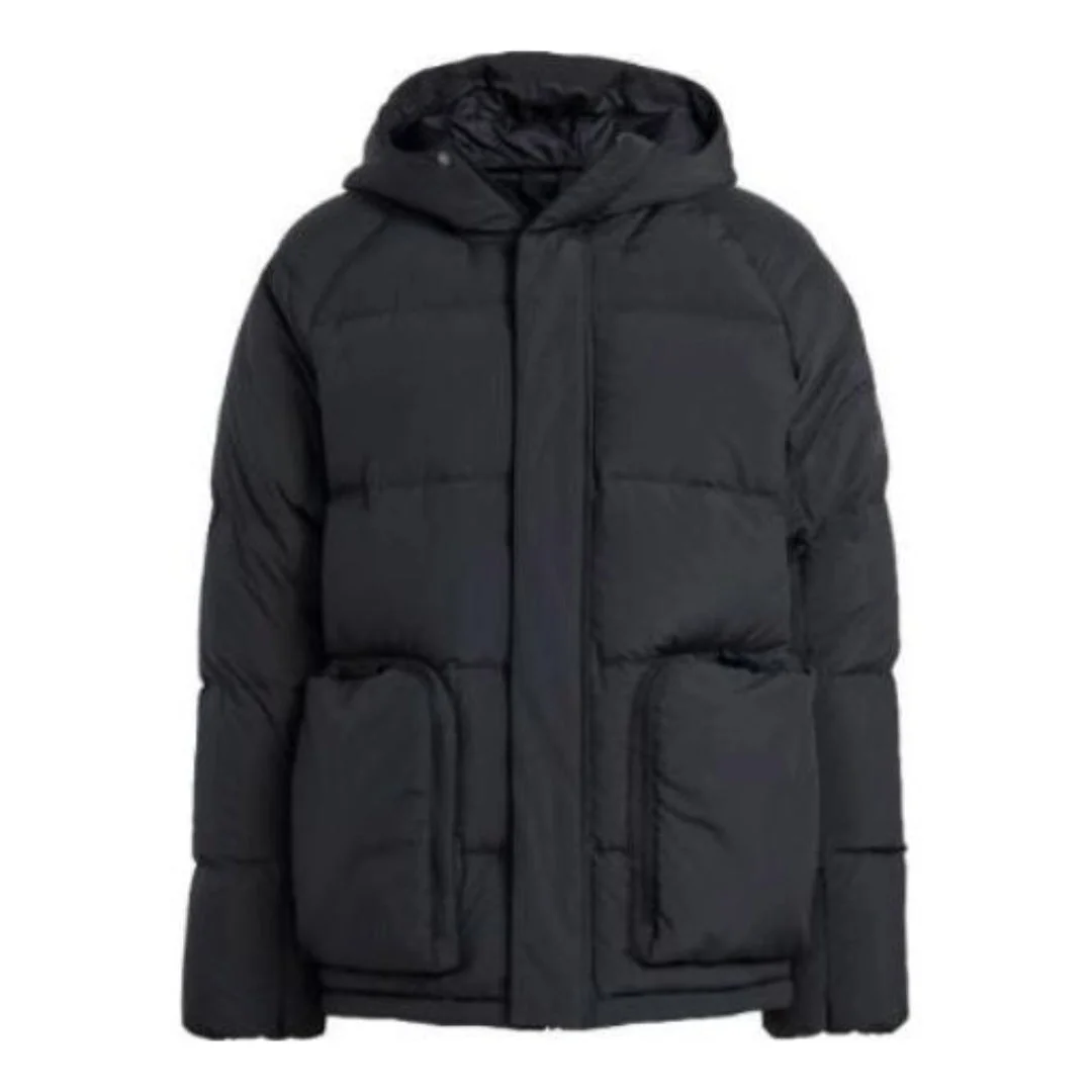 adidas Utilitas Hooded Down Jacket 'Black' HG8581 - 1