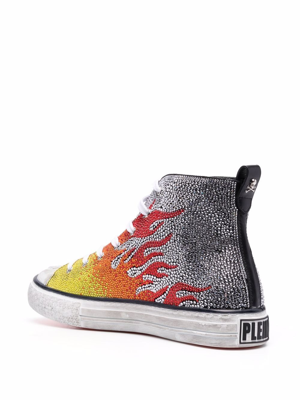 Flames Megastar high-top sneakers - 3