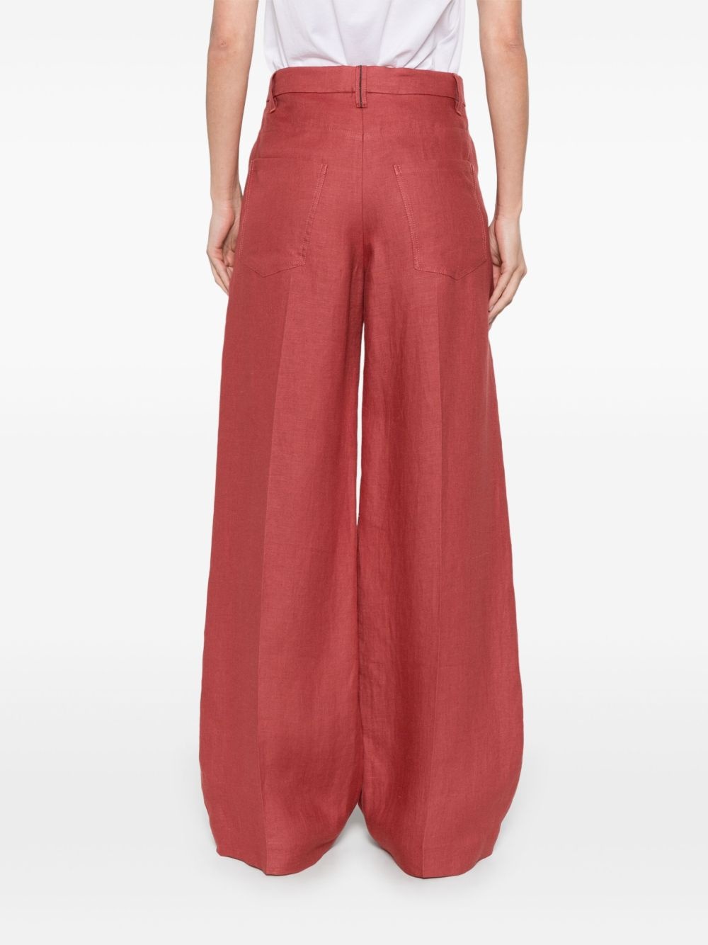 wide-leg trousers - 4