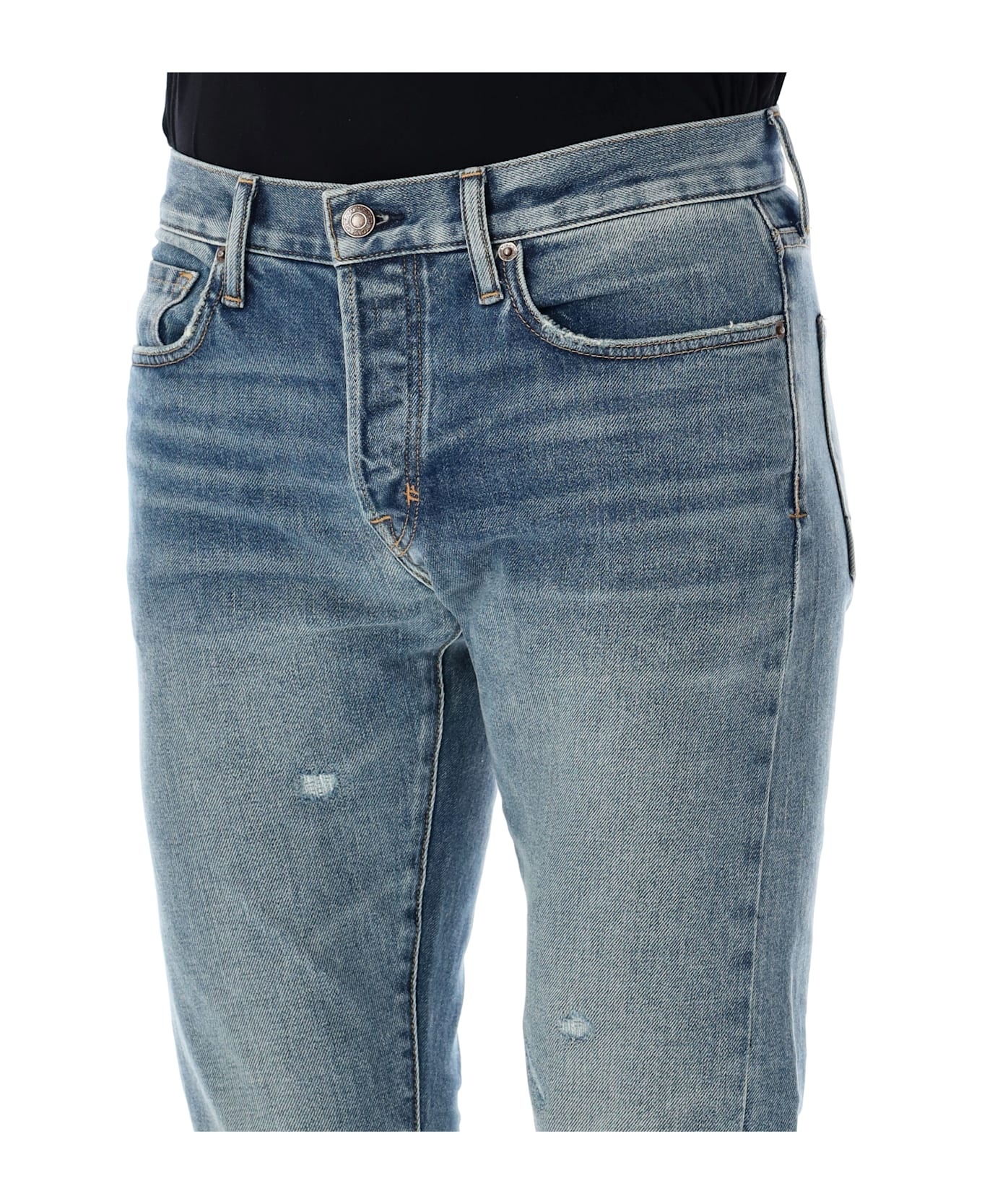 Rid And Repaired Denim Pants - 3