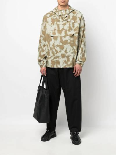 Stone Island Shadow Project drop-crotch wide-leg trousers outlook