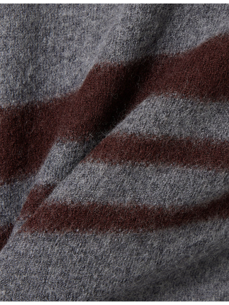 Felt Stripe Merino-Wool Jumper 6