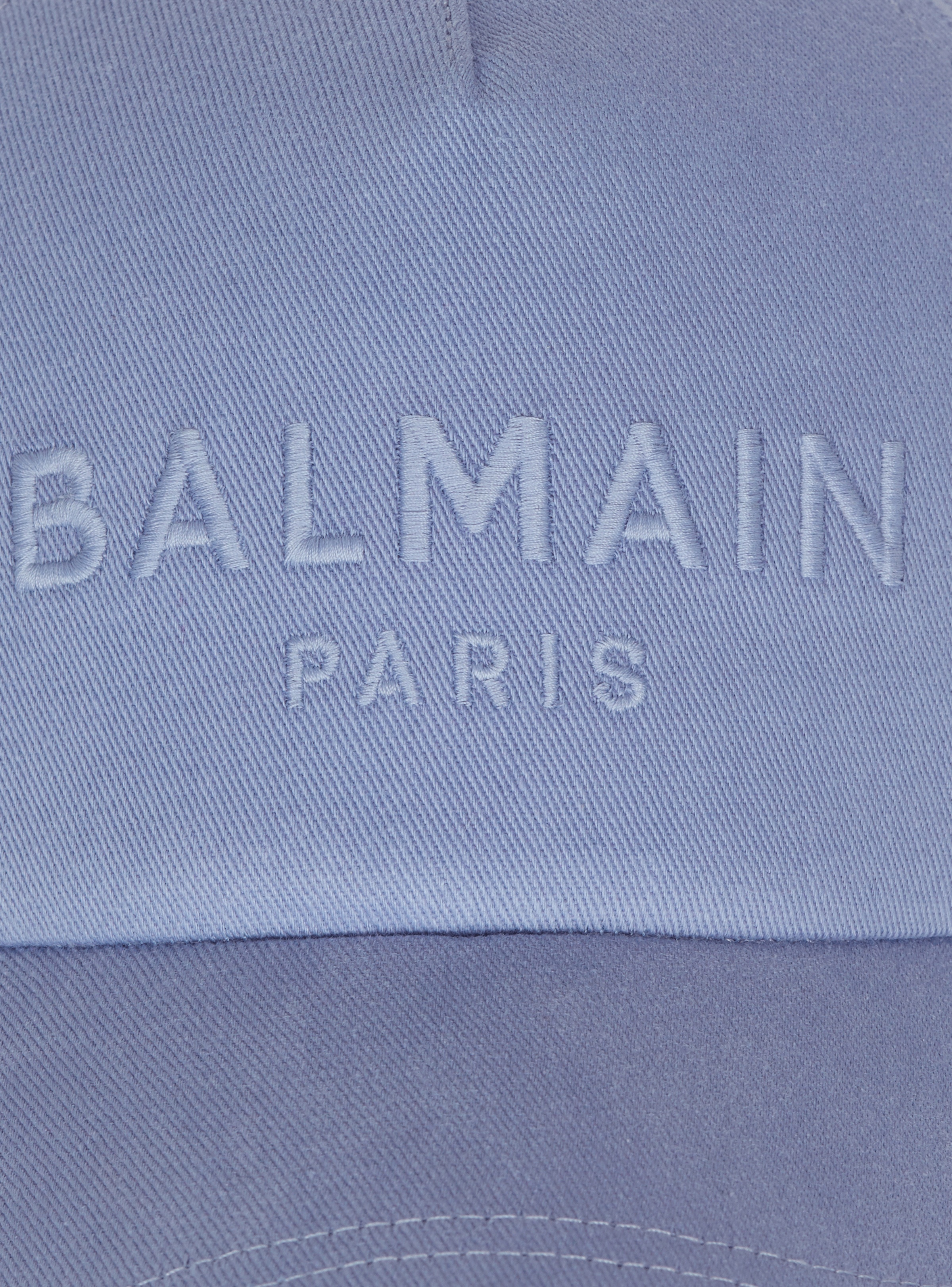 Embroidered Balmain Paris cap - 5