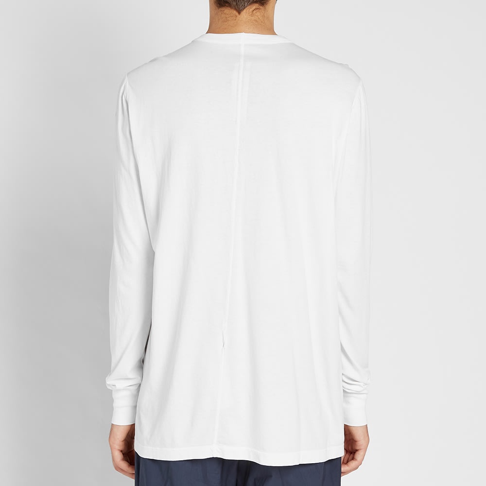 Rick Owens Long Sleeve Lightning Bolt Motif Level Tee - 4