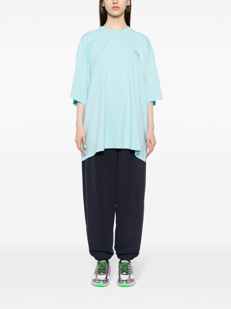 VETEMENTS logo-embroidered track pants outlook