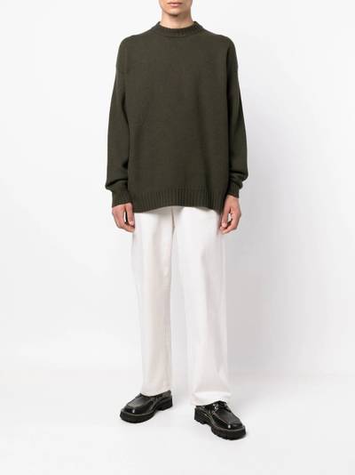 Jil Sander long-sleeved wool jumper outlook