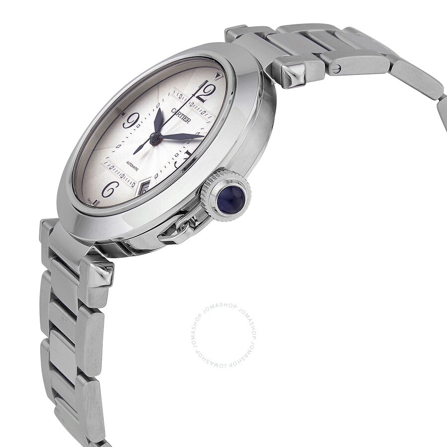 Pre-owned Cartier Pasha Automatic Silver Dial Men's Watch WSPA0009 - 2