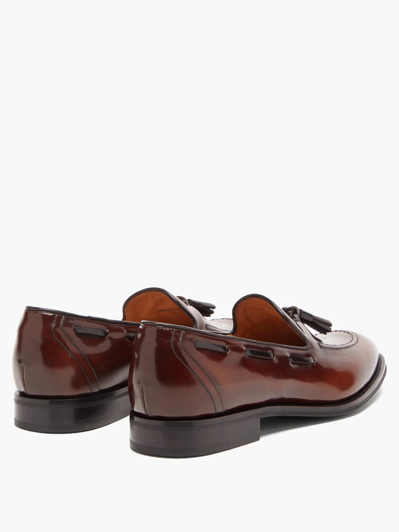 Kingsley tasselled leather loafers - 4